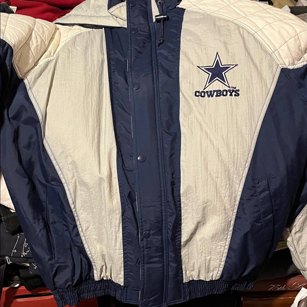 Dallas Cowboys Navy and White Jacket